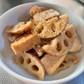 azbjbn's cooksnap of when they made 厚揚げとレンコンの甘辛煮　韓国風.