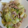 frootique's cooksnap of when they made 超簡単！レタスと豚肉のオイスター炒め☆.