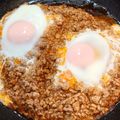 すずなまり's cooksnap of when they made 簡単ランチ♪炒めハンバーグのロコモコ丼.