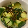 ゆみらんたん's cooksnap of when they made 簡単　居酒屋風　きゅうりのハリハリ漬け.