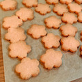 まめたん's cooksnap of when they made さっくりしっとり♥黄金比率桜クッキー.