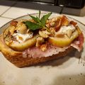 ダッフィーニーうに's cooksnap of when they made イチジク生ハムトースト【ＪＡ遠州夢咲】.