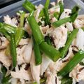 ゆるмαмα's cooksnap of when they made わけぎとササミのデパ地下サラダ♪.