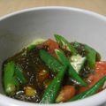 Koichi@船橋's cooksnap of when they made おくらとトマトのもずく和え.