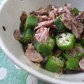 Tomotan123's cooksnap of when they made 簡単！オクラのツナ和え.