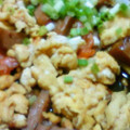 熊人すみこ's cooksnap of when they made トマトと卵とハムでちゃちゃっと炒め♪.