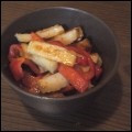 麻's cooksnap of when they made ちくわとピーマンのきんぴら風炒め.