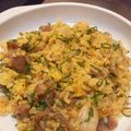 サクラにゃん's cooksnap of when they made 豚バラねぎ塩チャーハン.