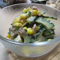 えみんちゅ＊'s cooksnap of when they made ☆ビタミンＣ豊富♪生ゴーヤの胡麻サラダ☆.