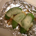 龍青空ママ's cooksnap of when they made ✿ししとうのタレチーズ焼✿.