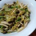 あおぞら★'s cooksnap of when they made レタスとしめじの中華炒め.