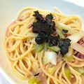 ふみロッソ's cooksnap of when they made 簡単♡イカの塩辛パスタ.