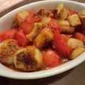cocomakico's cooksnap of when they made 帆立とトマトと豆腐のバターしょうゆソテー.