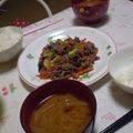 クレちゃん's cooksnap of when they made ○牛肉野菜炒め○.