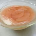 あっこ姉's cooksnap of when they made 桃ゼリーとムース♪　粉寒天でつくっちゃお.