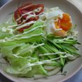 ＭＯＭＯパンダ's cooksnap of when they made 夏はさっぱりサラダうどん.