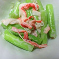 かぴーな's cooksnap of when they made うま！アスパラとカニカマのわさびマヨ.