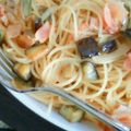 ＹＵＫＩ０６１１'s cooksnap of when they made レモン風味◎茄子ベーコンのパスタ.