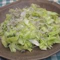chokomi513's cooksnap of when they made 簡単☆我が家のじゃこレタサラダ.
