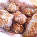 ｅ＊ｔｓｕ's cooksnap of when they made ヘルシー！黒ゴマチーズクロワッサン.