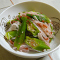 nasubeam's cooksnap of when they made オクラと大根の梅和え(長いもときゅうり）.