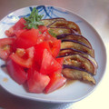 sacoママ's cooksnap of when they made 茄子とオクラとトマトの生姜さっぱりマリネ.