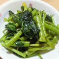 67ice's cooksnap of when they made 空芯菜のレモン醤油炒め.