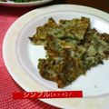 umizarusuki's cooksnap of when they made もっちもちのじゃが芋ねぎチヂミ.
