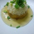 ｽﾃｨｯｺ's cooksnap of when they made 魚河岸のえびしんじょ風あんかけ.