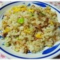 ジュリネ☆'s cooksnap of when they made ぶた紅チャーハン☆.