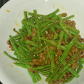 68sumire's cooksnap of when they made ささぎの納豆和え～食べるラー油～.