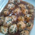hinaたん's cooksnap of when they made にらがきいてる♪鶏挽肉団子.