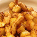 Saaaaaya11's cooksnap of when they made 卵焼き器でつくる新じゃがと鶏肉の甘辛揚げ.