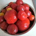 ☆れぴマﾝｍama☆'s cooksnap of when they made ★自家栽培トマトで★手作りトマトの水煮.