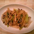 vkk's cooksnap of when they made たくさん　きのこのチンゲン菜炒め.