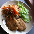 mirucoro's cooksnap of when they made 簡単！ねぎとろバーグ.