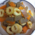 nonriku's cooksnap of when they made 人参と竹輪（と蒟蒻）の甘味噌煮.