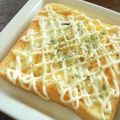 miru姉さん's cooksnap of when they made 簡単☆のりチーズトースト.