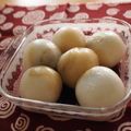 ふんわりしょこら's cooksnap of when they made ●混ぜるだけ！！黒ごまだんご●.
