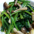 chippu's cooksnap of when they made 小松菜ときのこの☆簡単さっぱりポン酢炒め.