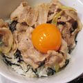 demy427's cooksnap of when they made 学生大好き！！　すたみな丼.