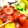 miino's cooksnap of when they made お花のウインナー.