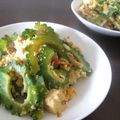 カヌレ３１４'s cooksnap of when they made ゴーヤチャンプル☆.