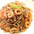 星からの贈りもの's cooksnap of when they made 切干大根で焼きうどん.