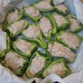 おかあちゃん。's cooksnap of when they made 肉詰めピーマン☆我が家はポン酢で♪.
