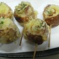ちはちゃん翔ママ's cooksnap of when they made ❤一口おつまみ❤梅チーズちくわの串天.