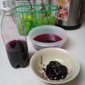 日向座敷猫's cooksnap of when they made 一度で三品！ぶどうジュース・ジャム・シャーベット.