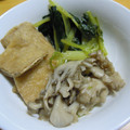 ♡サマンサ♡'s cooksnap of when they made 小松菜・しめじ・油揚げの冷たい煮びたし♪.