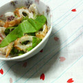 キョク's cooksnap of when they made 青梗菜とちくわの梅醤油和え.
