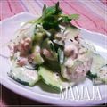 MAMAJA's cooksnap of when they made きゅうりのツナ和えサラダ.